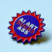 AI Art Sucks Pin