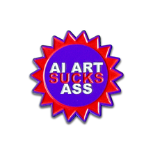 AI Art Sucks Pin