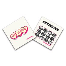 Art Is Love Pin