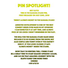 Banana Stand Pin