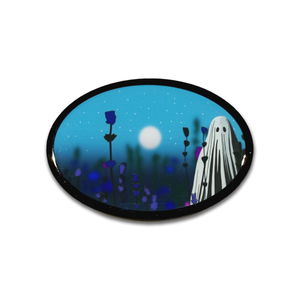 Moon Ghost Pin [2 Layers!]