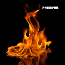 Fire Emoji Pin
