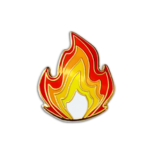 Fire Emoji Pin