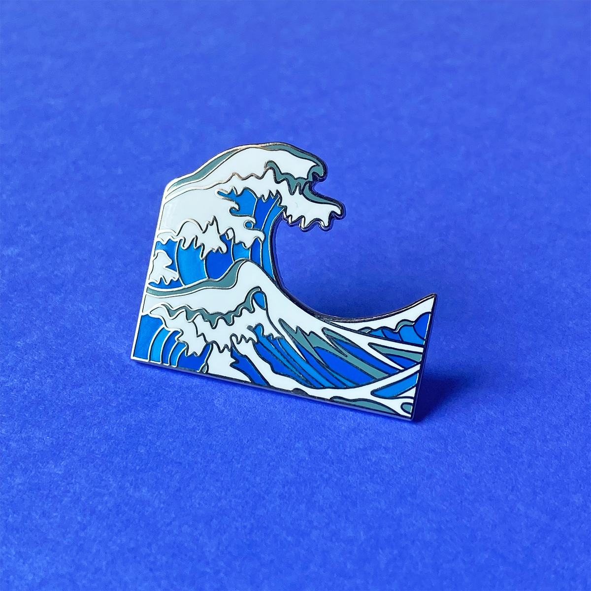 Wave Point Pin Great Wave Pin – Nerdpins