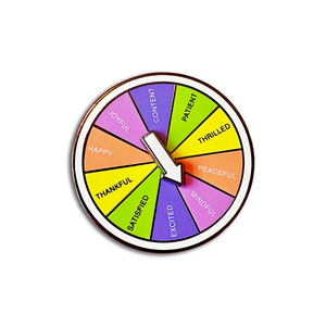 Mindfulness Wheel Pin [Spins!]