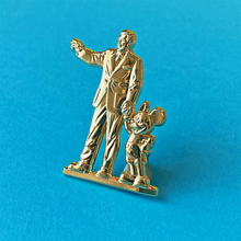 Partners Statue Pin