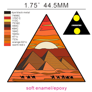 Great Pyramids Pin