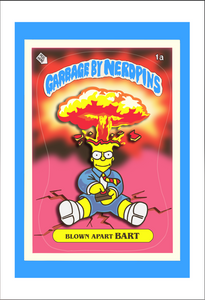 Blown Apart Bart 19x13 Print
