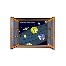 Universe Window Pin